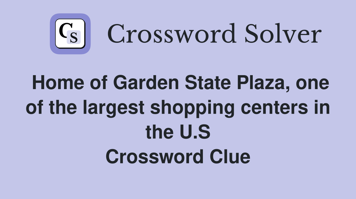 Home of Garden State Plaza, one of the largest shopping centers in the